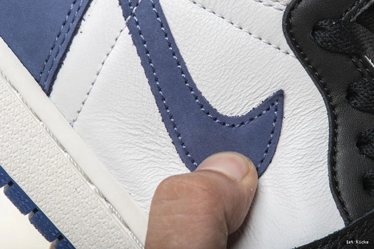 555088-115 OG Air Jordan Retro  High Blue 1 Moon 1009